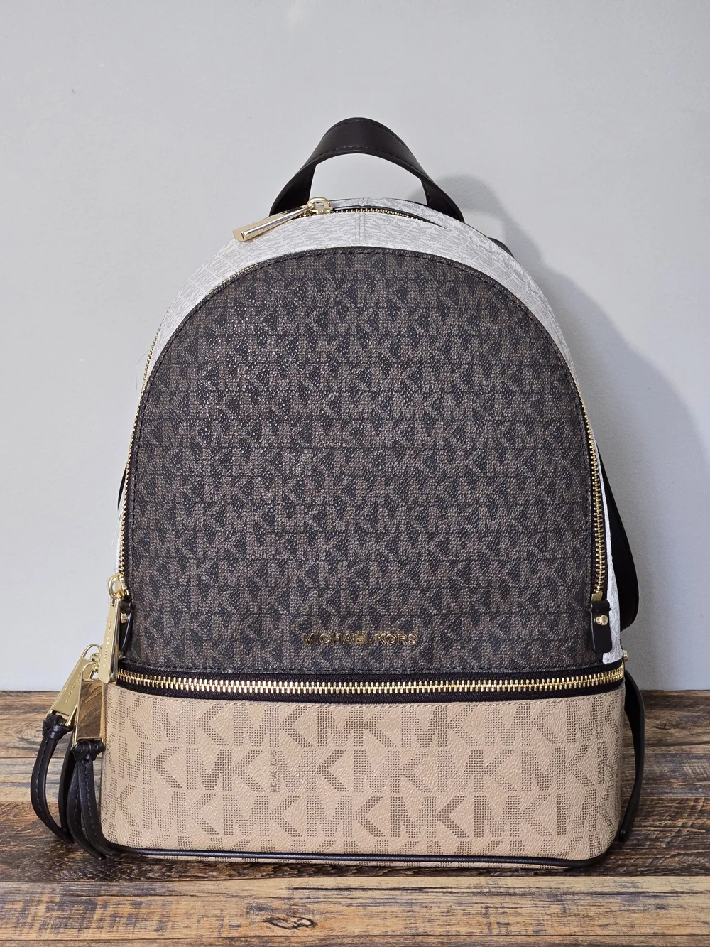 Michael Kors Rhea Backpack In Colorblock